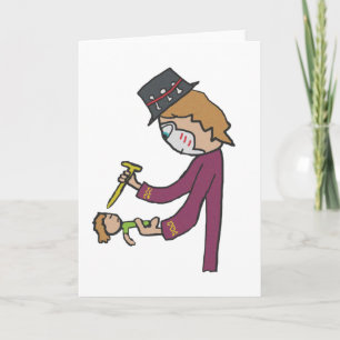 Voodoo Witch Doctor Card