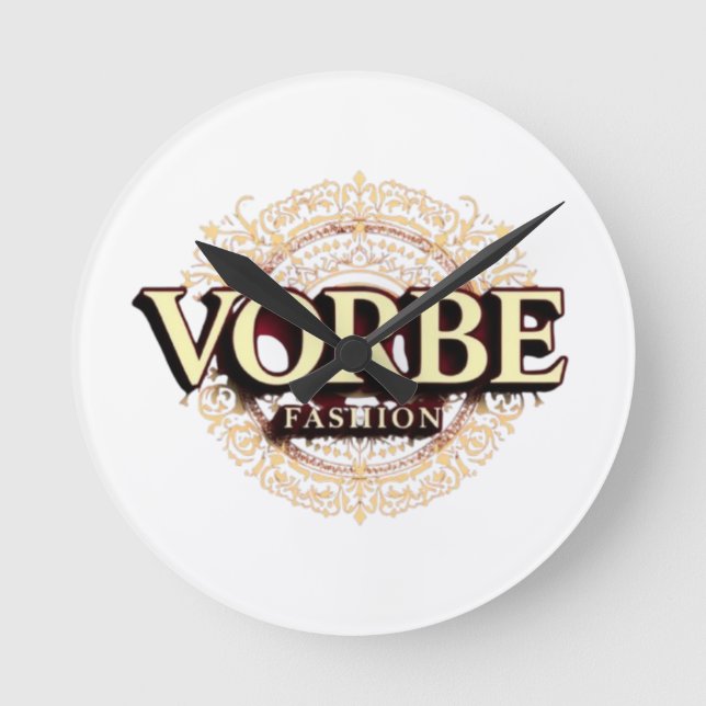 VORBE Fashion Wall Clock (Front)