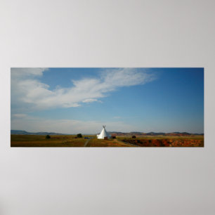 Vore buffalo jump, Wyoming Poster