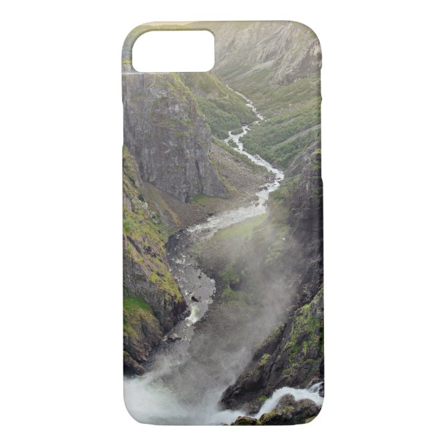 Voringsfossen waterfall in Norway iPhone 7 case (Back)