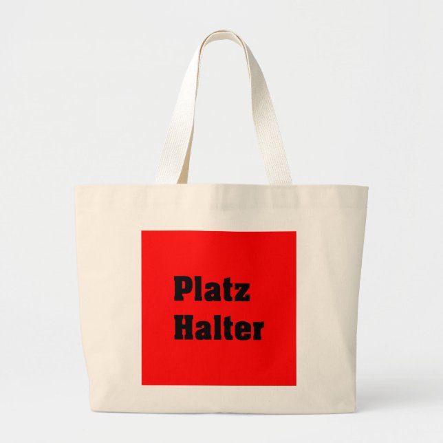 Vorlage Large Tote Bag (Front)