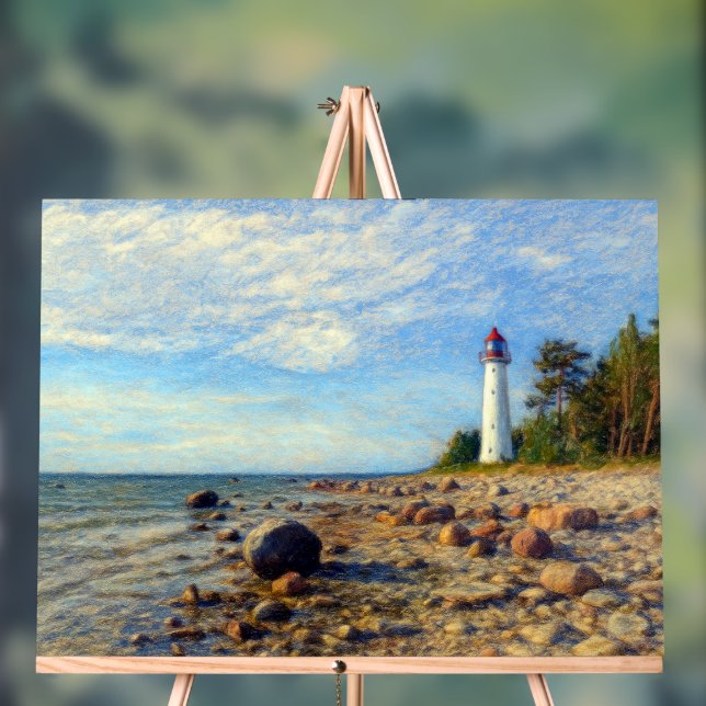 Vormsi Stillness Acrylic Sign (Neutral)