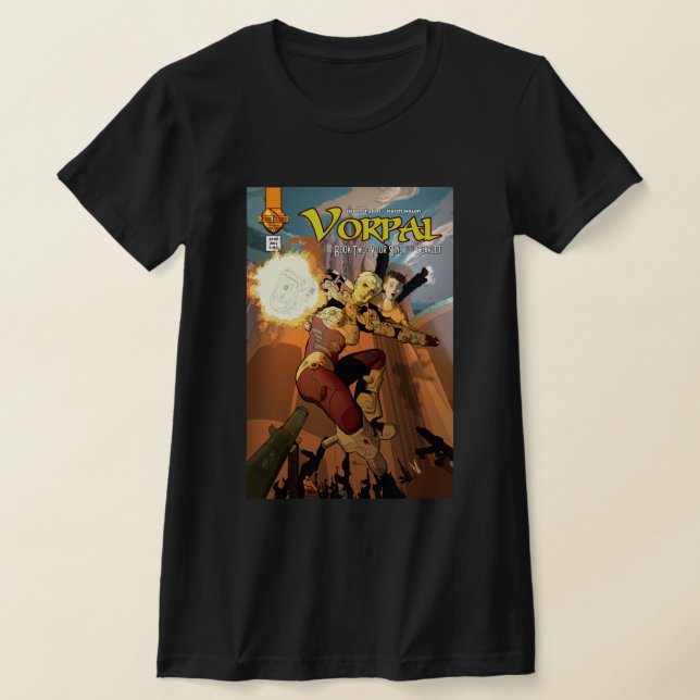Vorpal Comic Book Shrt: Cover 2 T-Shirt (Laydown)