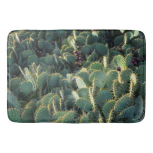 Vorsicht! Stachelige Kakteen! Bath Mat
