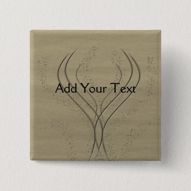 Vortex 15 Cm Square Badge (Front)