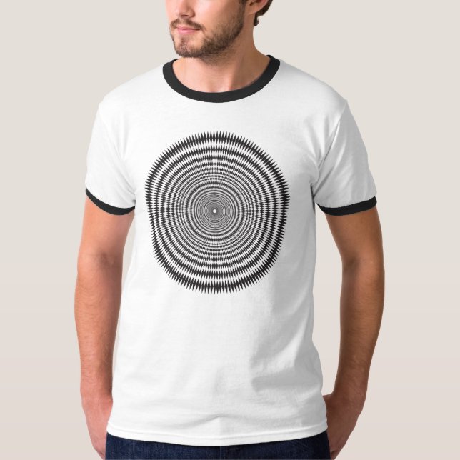 Vortex black T-Shirt (Front)