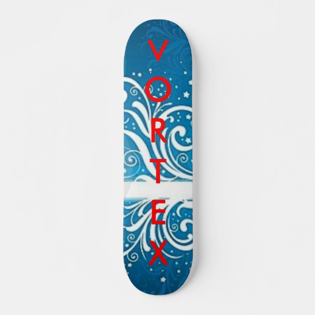 Vortex Blue Series 2 Skateboard (Front)
