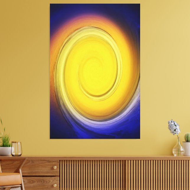 Vortex Canvas Print (Insitu(LivingRoom))
