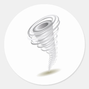 vortex classic round sticker