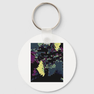 Vortex Cottage Sticker Key Ring