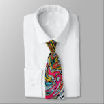 Vortex of Colours Neck Tie<br><div class="desc">Vortex of colours abstract pattern neck tie</div>