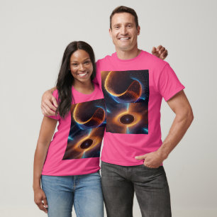"Vortex of Energy: Particles in Hyperspace Motion" T-Shirt