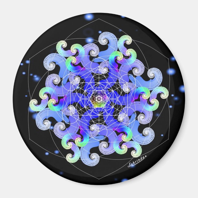 Vortex of Vitality Magnet (Front)