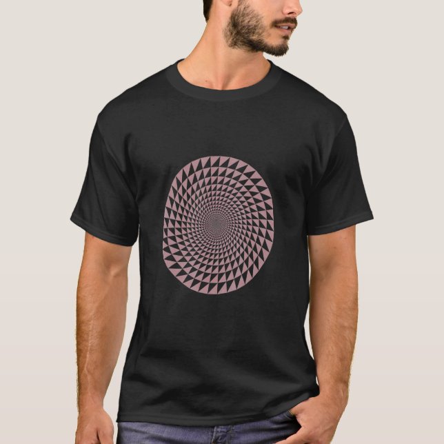 Vortex Pattern For Intense Focus T-Shirt (Front)