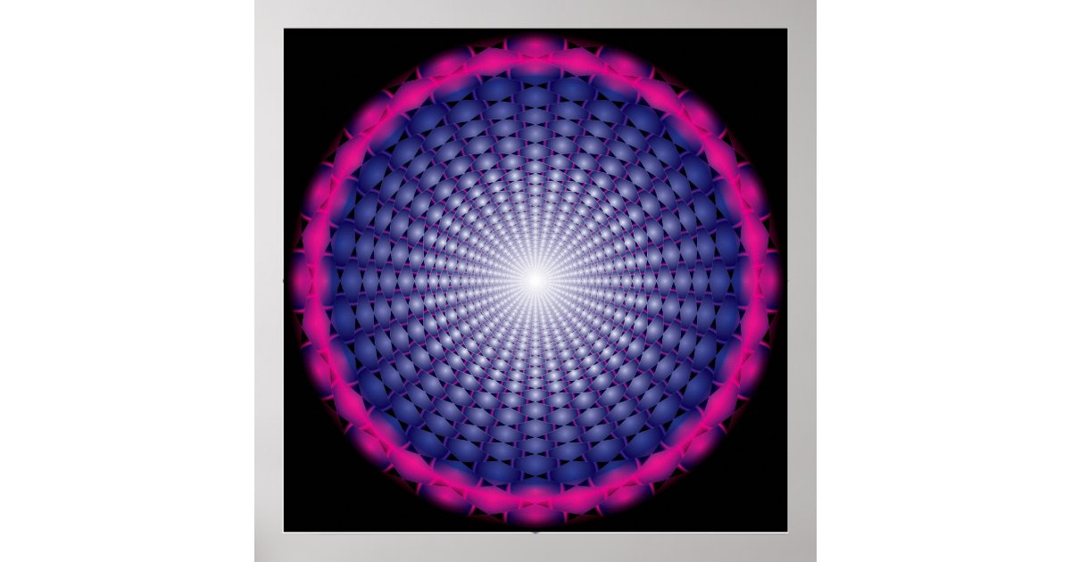 Vortex Spiral Poster | Zazzle