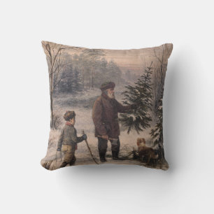 Vorweihnacht F Kruger German Christmas Cushion