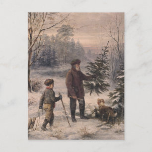 Vorweihnacht   F Kruger  German Christmas Holiday Postcard