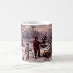 Vorweihnacht Franz Krüger Christmas Tree Snow Coffee Mug