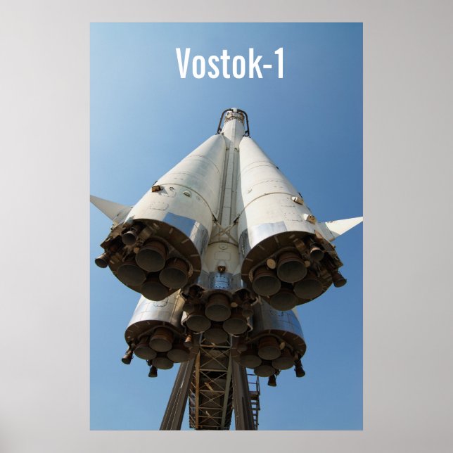 Vostok, Vostok-1 Poster (Front)