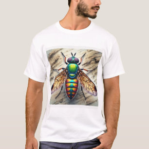 Vostox Insect Study 010924IREF236 - Watercolor T-Shirt