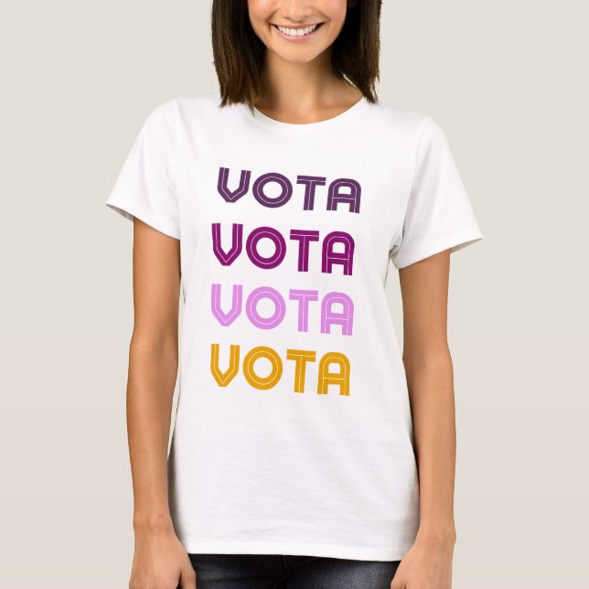VOTA x4 T-shirt (Front)