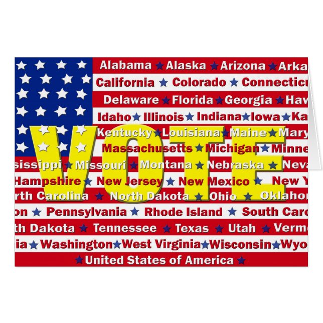 Vote (Front Horizontal)