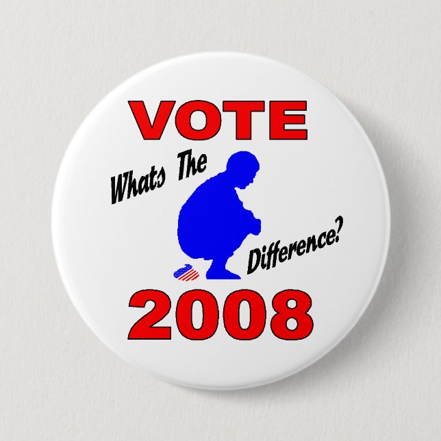 Vote 2008 Button (Front)