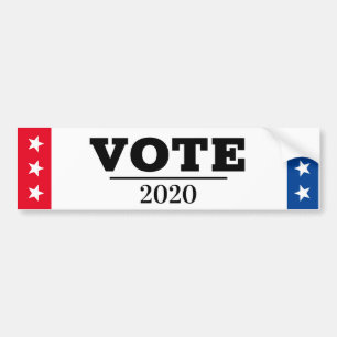 VOTE 2020 Election Bumper Sticker