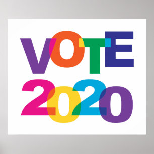 Vote 2020 poster