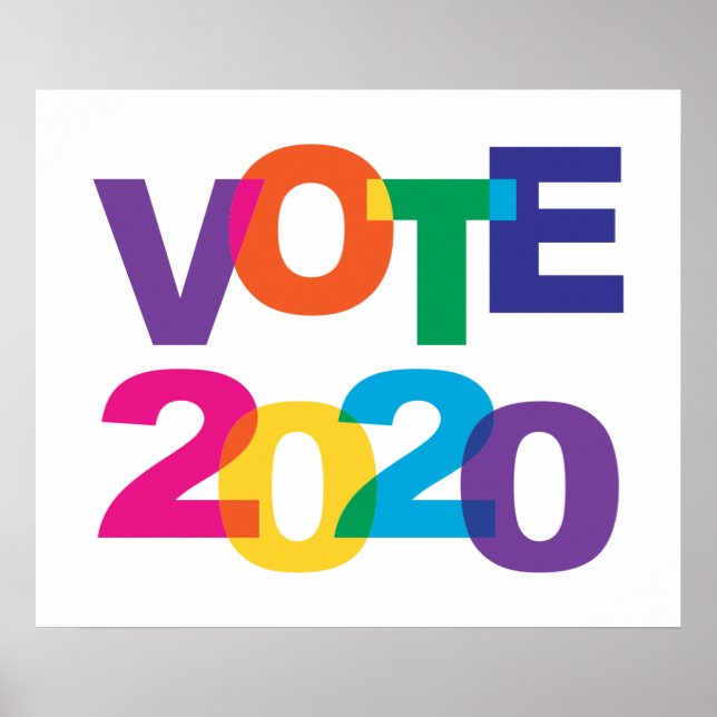 Vote 2020 poster (Front)