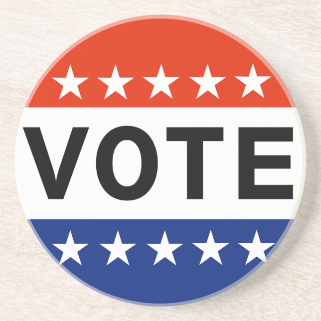 Vote 2024 Presidential Election Coaster (Front)