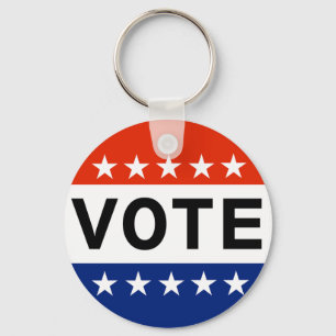 Vote 2024 Presidential Election Key Ring