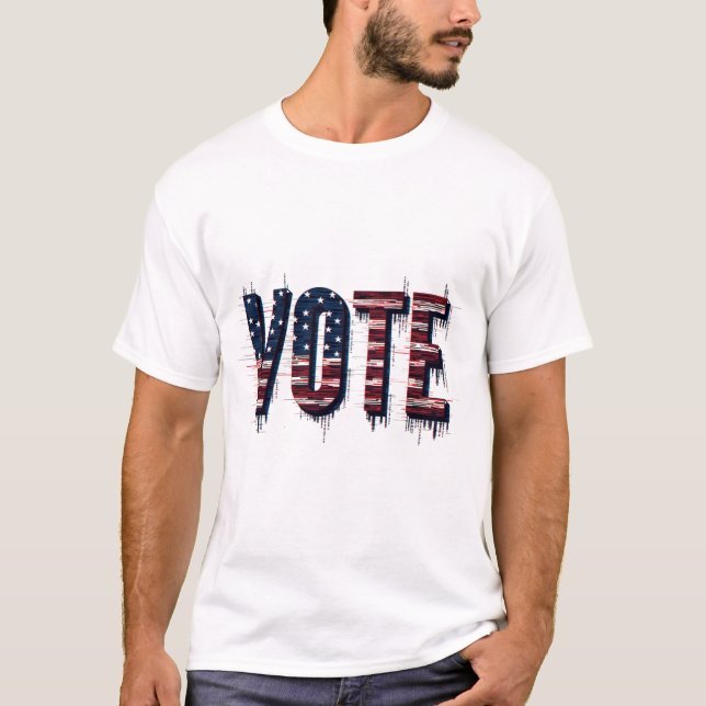 Vote 2024 US Election T-Shirt (Front)