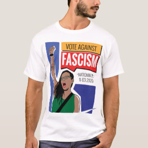 Vote Against Fascism Man's T-Shirt