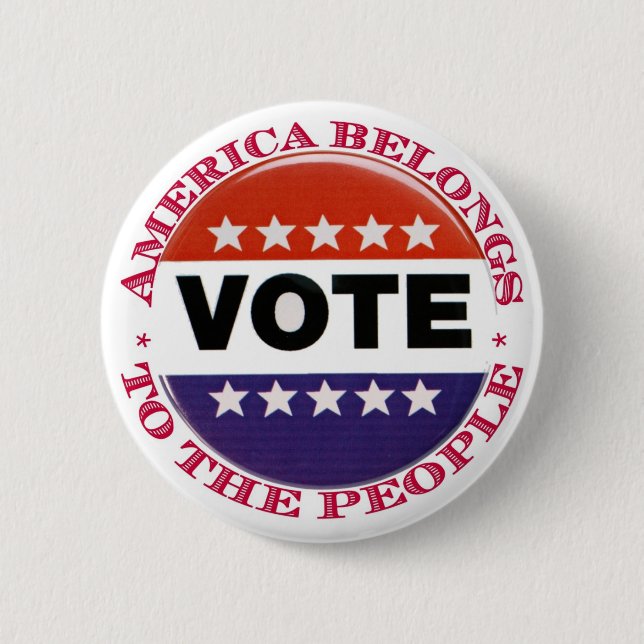 Vote America Button (Front)