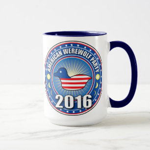 VOTE BACON the Werewolf Party Mug