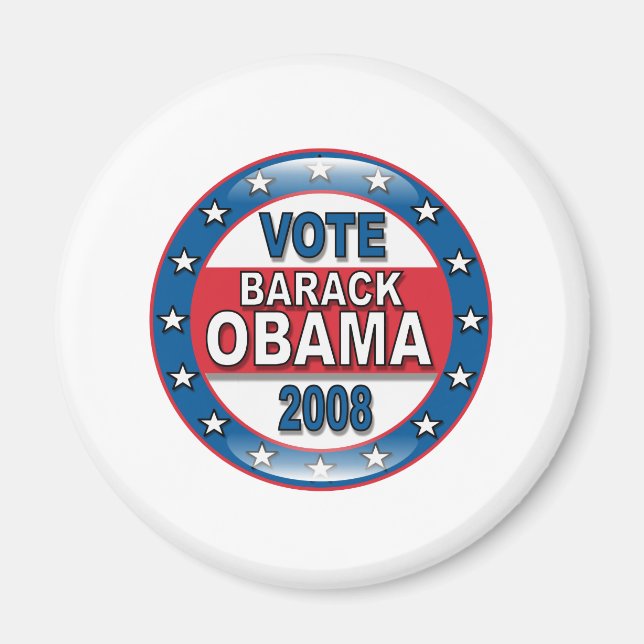 Vote Barack Obama 2008 Magnet (Front)