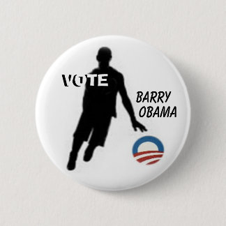 Vote Barry Obama Button