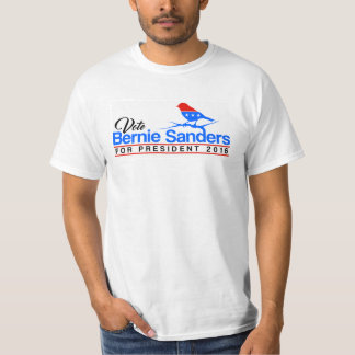 Vote Bernie Sanders 2016 T-shirt w/ bird