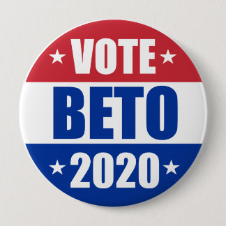 Vote Beto O'rourke for President 2020 election 10 Cm Round Badge