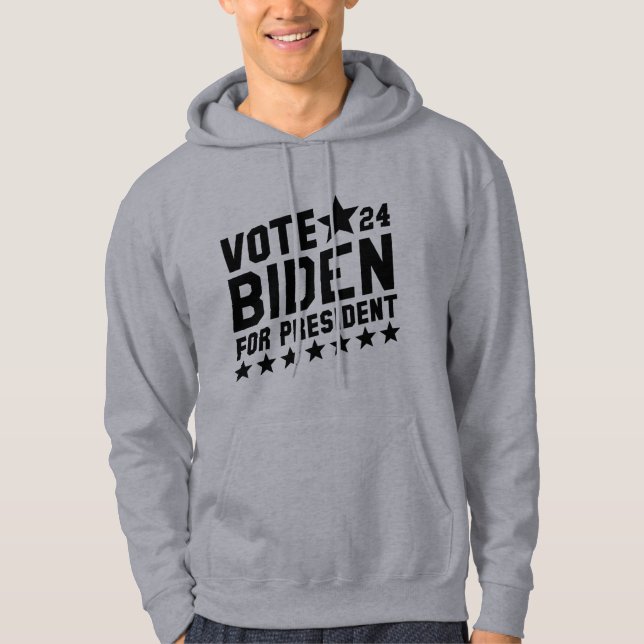 Vote Biden For Presiden 24 Hoodie (Front)