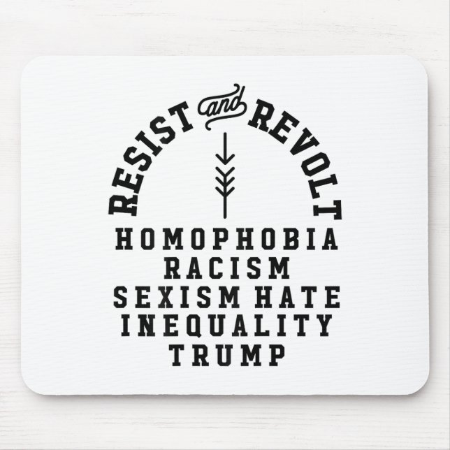 Vote Biden Harris 2020 Election Remove Donald Trum Mouse Mat (Front)