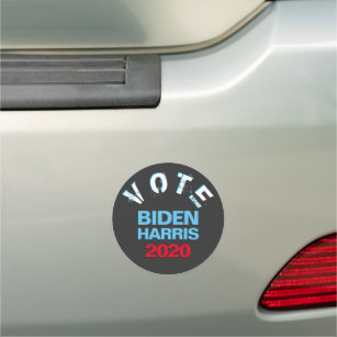 VOTE BIDEN HARRIS 2020 Red White Black Car Magnet