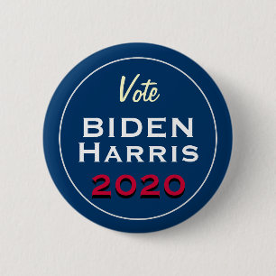 Vote BIDEN HARRIS 2020 Retro Campaign Button