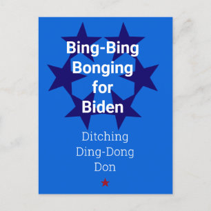 Vote Biden Trump Election Postcard