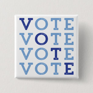 Vote Blue - Blue Wave Button - Vote for Democrats
