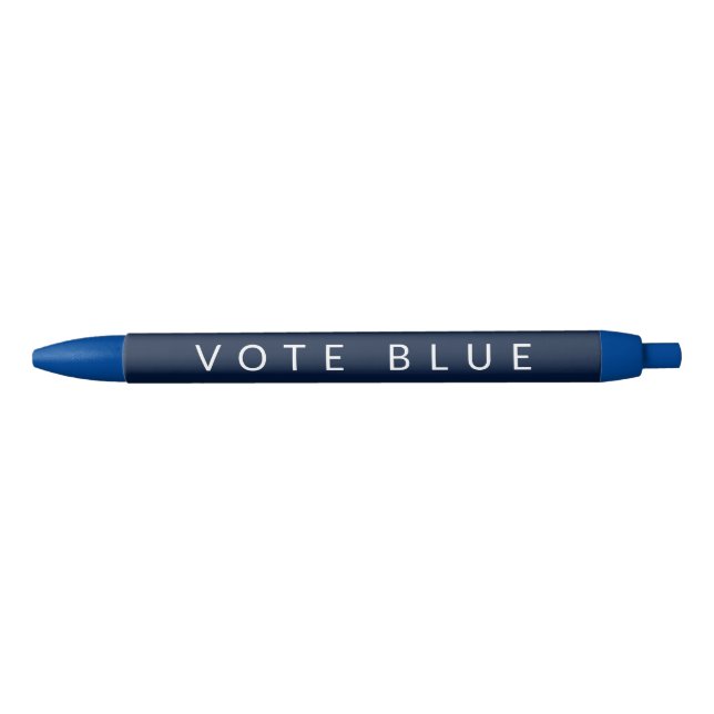 Vote Blue Democratic Party Promotional Simple Ink Pen (Front)