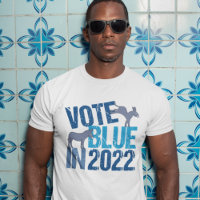 Vote Blue in 2022 Cute Democratic Party