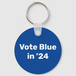 Vote Blue in 2024 Key Ring