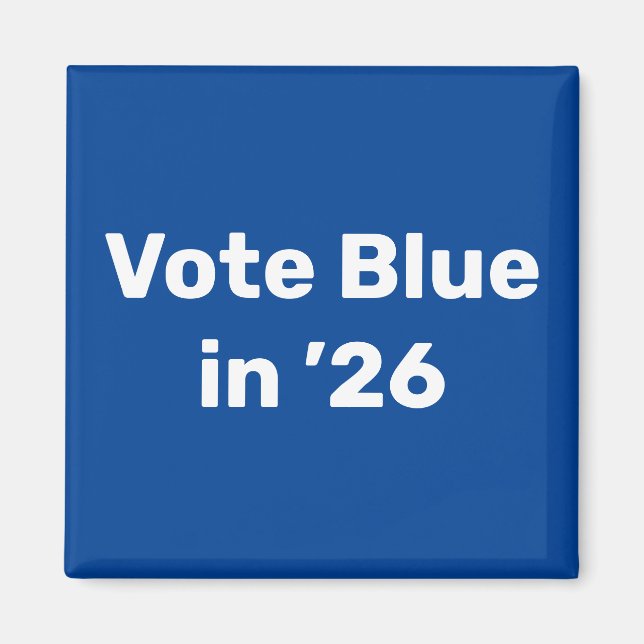 Vote Blue in 2026 Magnet (Front)